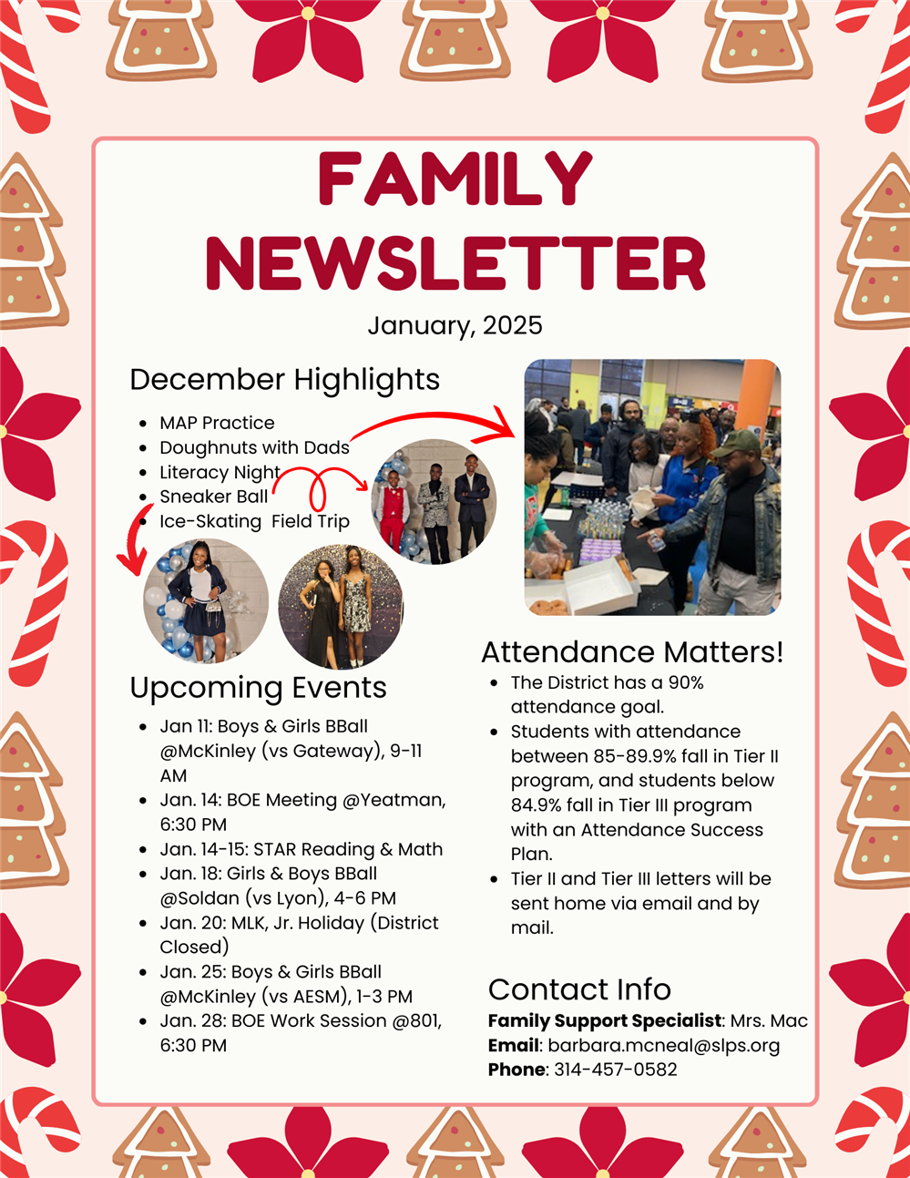 Jan 2025 Family Newsletter